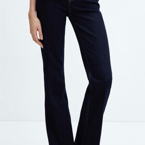Mango medium rise bootcut jeans